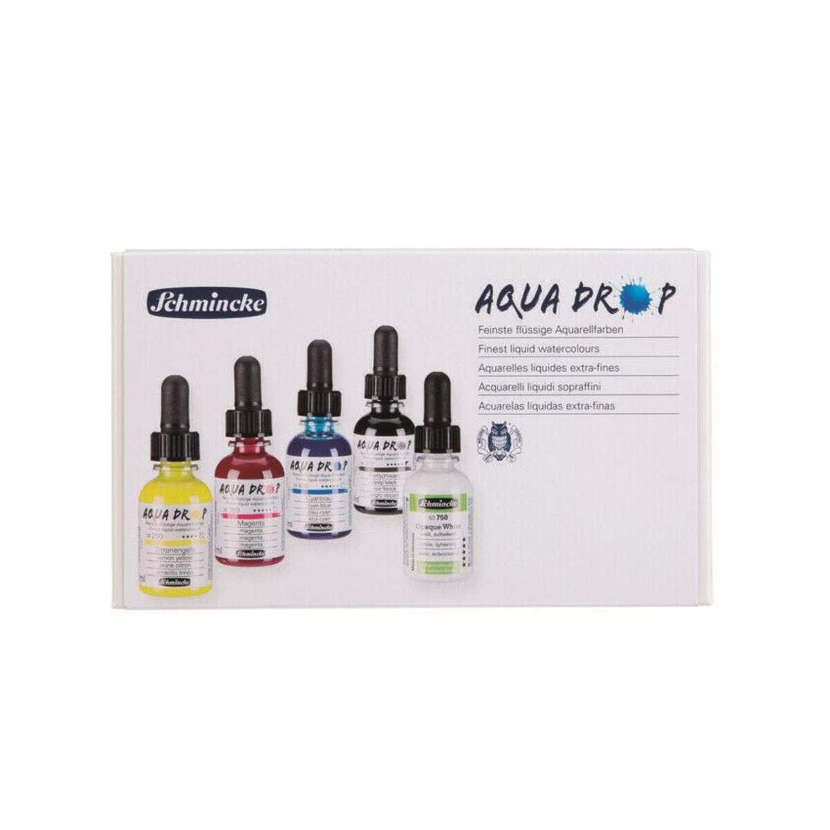 Schmincke Aqua-Drop Karton Set 5x30ml