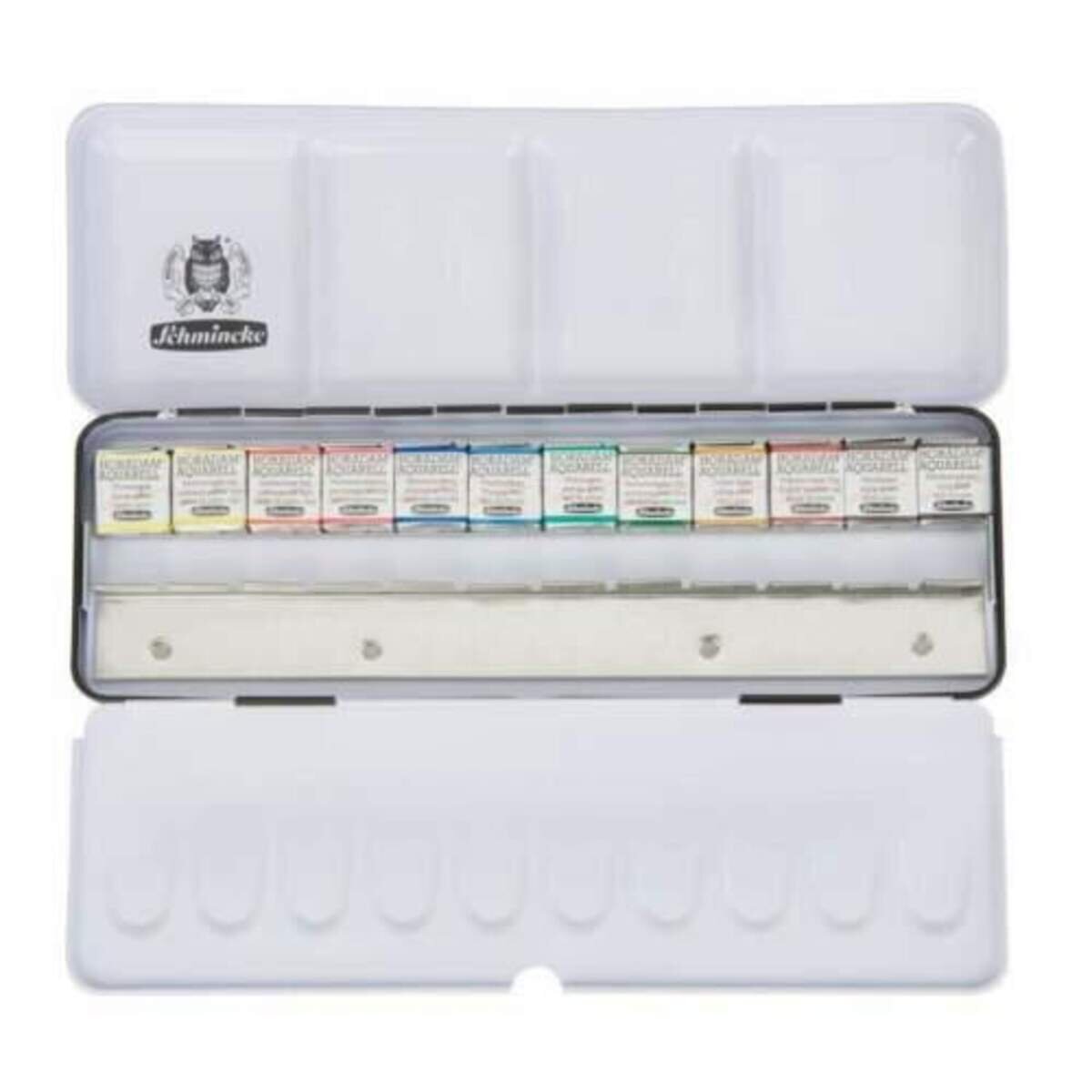 Schmincke Horadam Aquarell Kasten 12 1/2 +12 leere