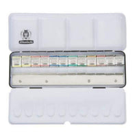 Schmincke Horadam Aquarell Kasten 12 1/2 +12 leere - Produktansicht bei Farbe und mehr