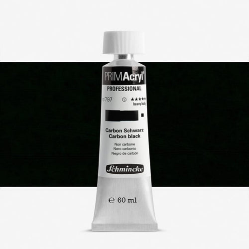 Schmincke PrimAcryl Professional 60ml Carbon Schwarz