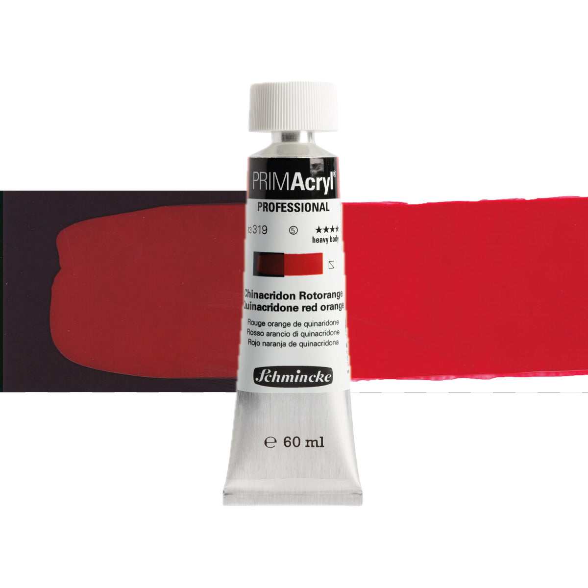 Schmincke PrimAcryl Professional 60ml Chinacridon Rotorange