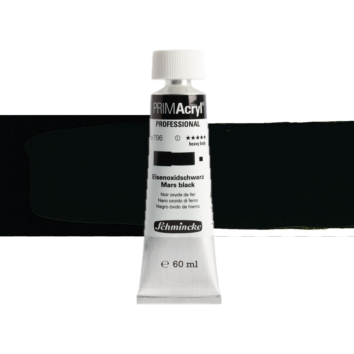 PRIMAcryl Professional 60ml Eisenoxidschwarz PG1