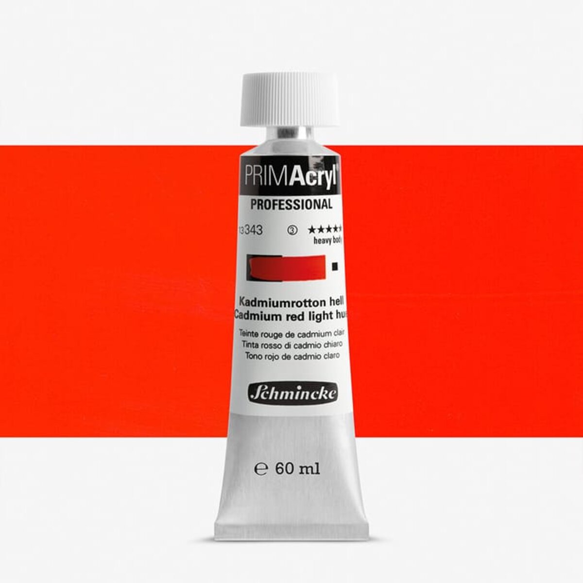 PRIMAcryl Professional 60ml Kadmiumrotton hell PG3