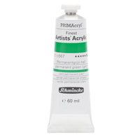Schmincke PrimAcryl Professional 60ml Permanentgrün hell - Produktansicht bei Farbe und mehr