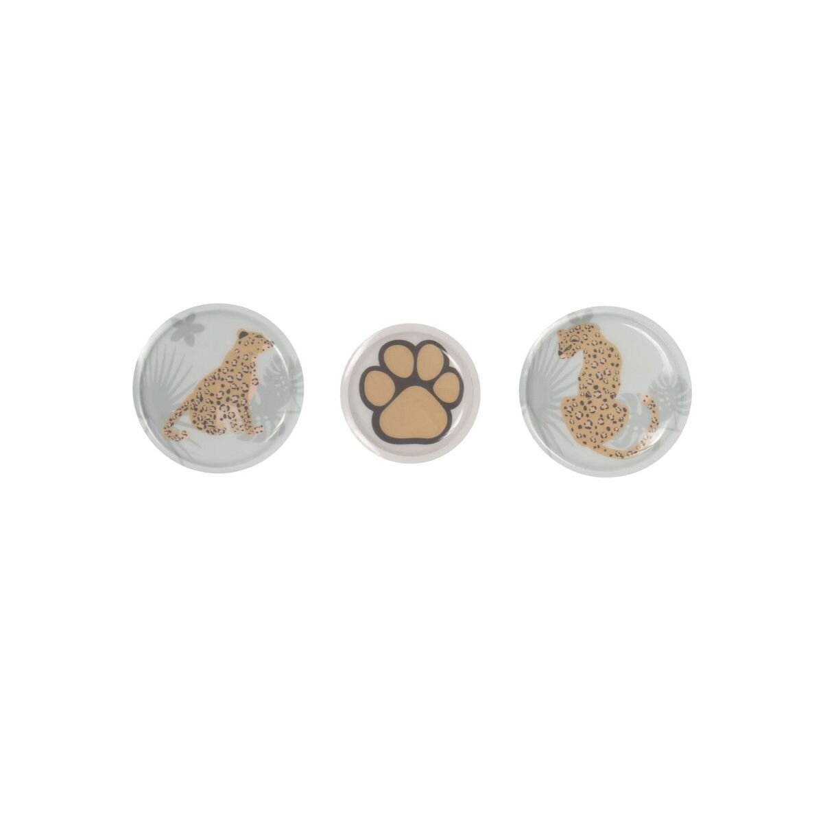 3er Patchy-Set Leopard