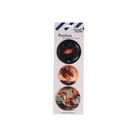 Felidae School-Mood 3er Patchy-Set Mika (Drache) - Detailansicht