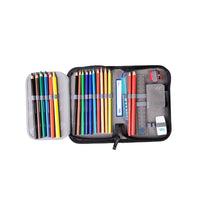 School-Mood Schulranzenset Champion Pro Kai Ninja, 7-teilig 21,5 Liter