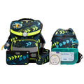 School-Mood Timeless Pro Elias (Rennwagen), 7-tlg. Schulranzenset