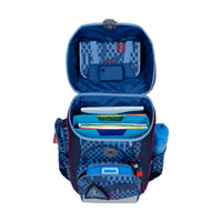 Scout Neo Schulranzen Set 4-teilig Exklusiv Safety Light Space Explorer 21,5 Liter – Schulranzen & Rucksack bei Colour & More (Innenaufteilung)