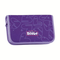 Scout Neo Schulranzen-Set 4tlg. Superflash Extreme Heartbeat – Schulranzen & Rucksack bei Colour & More (Trageansicht)