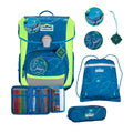 Scout Neo Schulranzen-Set 4tlg. DIN Deep Sea 21,5 Liter