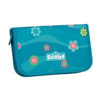 Scout Neo Schulranzen-Set DIN Little Flowers 21,5 Liter 4-teilig – Schulranzen & Rucksack bei Colour & More (Seitenansicht)