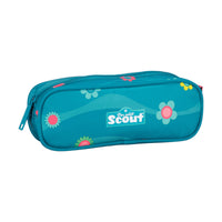 Scout Neo Schulranzen-Set DIN Little Flowers 21,5 Liter 4-teilig – Schulranzen & Rucksack bei Colour & More (Trageansicht)