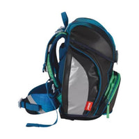 Scout Schulranzen-Set Alpha Set Movie Star Blue Pixel – Schulranzen & Rucksack bei Colour & More (Innenaufteilung)