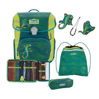 Scout Schulranzen-Set Neo Exklusiv Superflash Extreme Lizard, 4-teilig – Schulranzen & Rucksack bei Colour & More