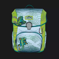 Scout Schulranzen-Set Neo Exklusiv Superflash Extreme Lizard, 4-teilig – Schulranzen & Rucksack bei Colour & More (Rückenpartie & Ergonomie)