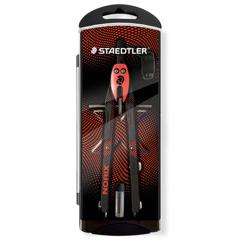 STAEDTLER® NORIX® 555 Schnellverstellzirkel, rot