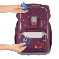 Step by Step BASIS Schulranzen-Set Berry Stars, 4-teilig