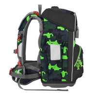 Step by Step GIANT 5-teiliges Schulranzen-Set Black Cat Chiko 23 Liter grau grün - Ansicht 4