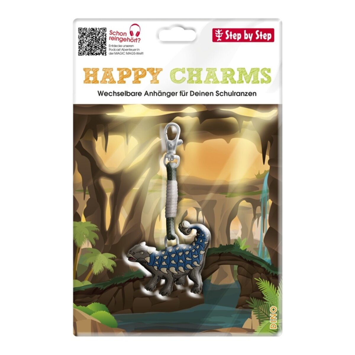 Step by Step HAPPY CHARMS "Dino"