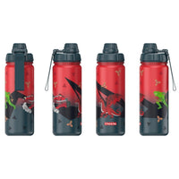 Isolierte Edelstahl-Trinkflasche "Warrior"