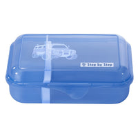 Lunchbox "Police Truck Charly", Blau - Produktansicht bei Farbe und mehr
